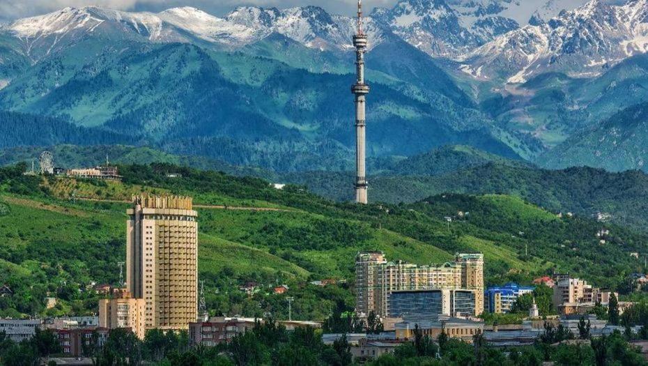 Apartamento Уютная 2 Ком-Я Квартира В Центре Города, Район "Арбата" Almatý Exterior foto